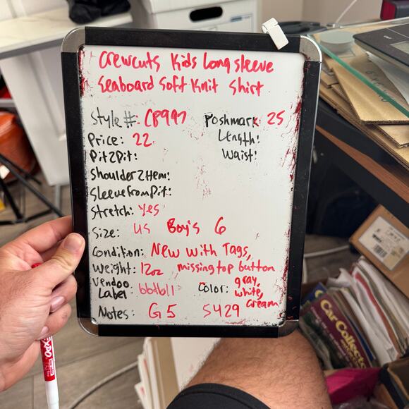 Crewcuts Kids Long Sleeve Seaboard Soft Knit Shirt US Boy's 6 New - Picture 7 of 7